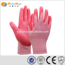 13g seamless pu coated gloves